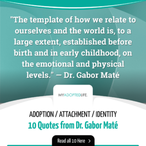 "The template of how we relate to ourselves and the world is, to a large extent, established before birth and in early childhood, on the emotional and physical levels."