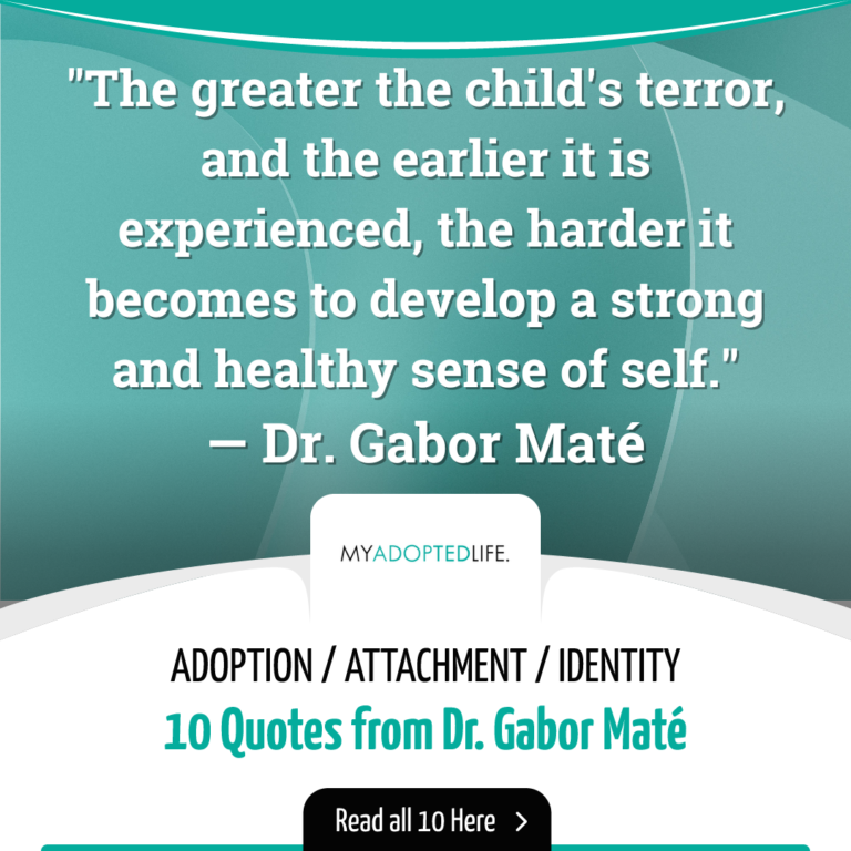 "The greater the child's terror, and the earlier it is experienced, the harder it becomes to develop a strong and healthy sense of self."