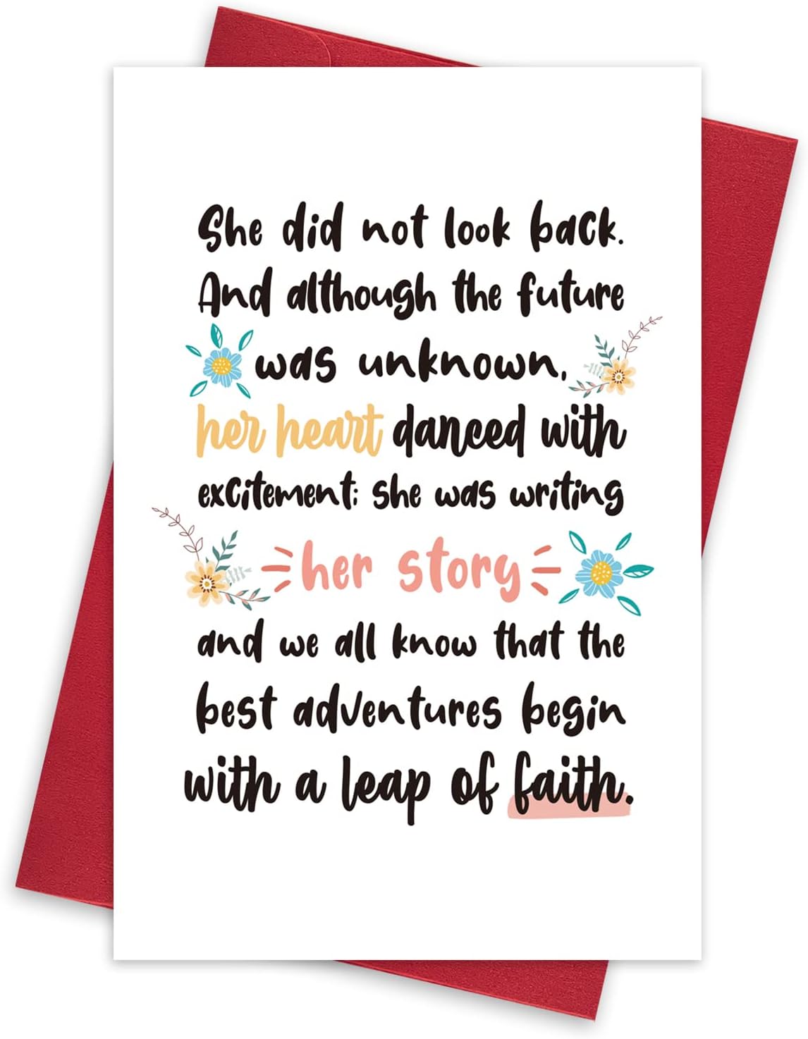 Writing Hew Own Story Adoptee Greeting Card
