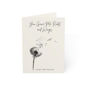 Birth mother greeting card
