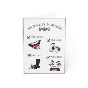 Nature Vs Nurture Greeting Card